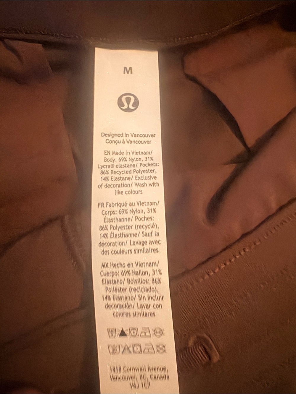 lululemon daydrift trousers walnut crunch
